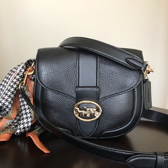 Coach Handbags - Coach Georgie Saddle Bag